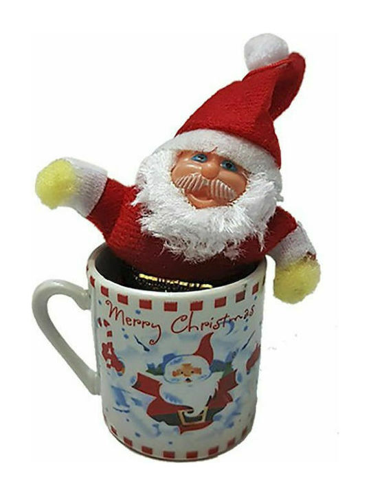 XMASfest 93-1619 Weihnachtliche Becher Mehrfarbig Weihnachtlich Becher Mehrfarbig L5.3xB5cm.