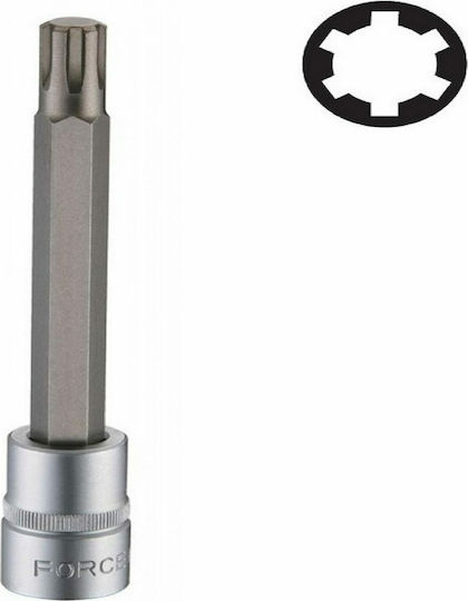 Force Long Socket 1/2" Ribe Long Walnut with Ribe Head and Socket 1/2'' M5x100mm