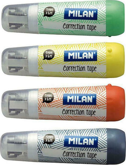 Milan 1301000 6m Bandă Corectoare (Culori Diverse)
