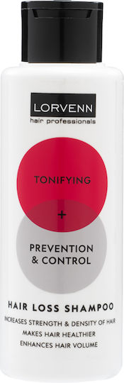 Lorvenn Tonifying + Prevention & Control Hair Loss Shampoos against Hair Loss for Fragile, Αντι-Θραύση Hair 100ml