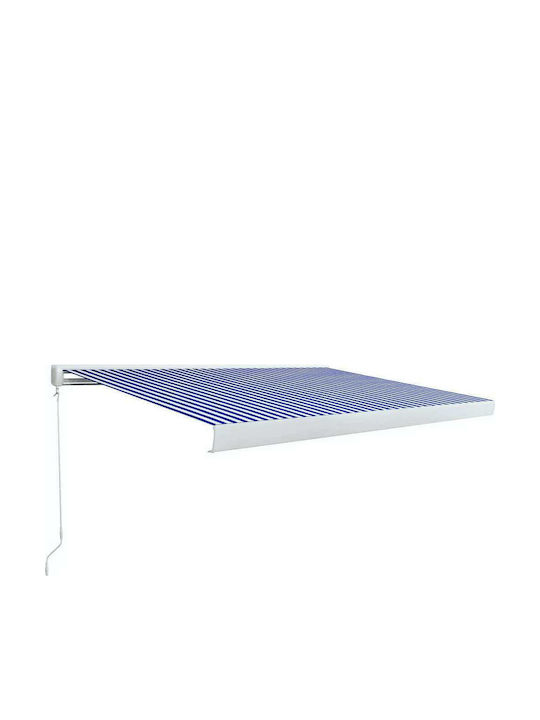 vidaXL Τέντα Βεράντας Μπλε 4x3m