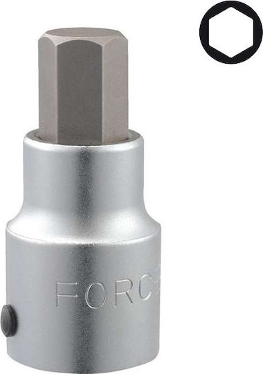 Force Socket 3/4" Allen Walnut with Allen Head and Socket 3/4'' H19x80mm