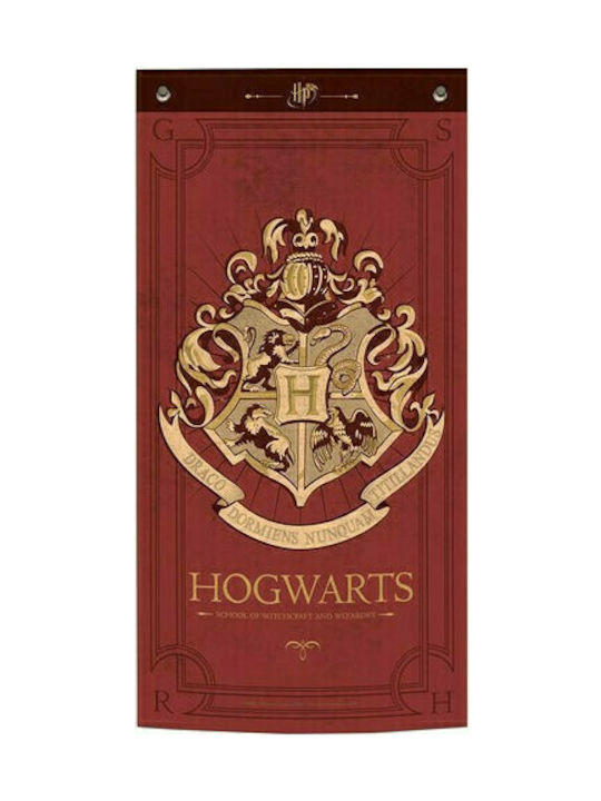 Blue Sky Studios Poster Harry Potter Wall Banner Hogwarts Burgundy