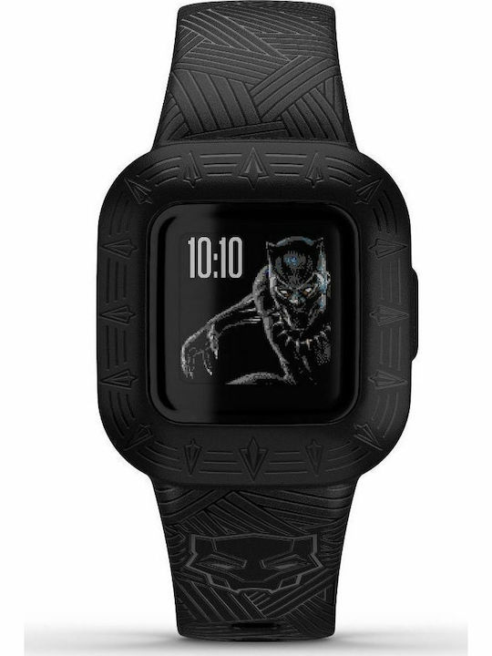 Garmin Kids Digital Watch Vivofit Jr 3 with Rubber/Plastic Strap Black