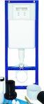 Siamp Verso Built-in Plastic Low Pressure Rectangular Toilet Flush Tank