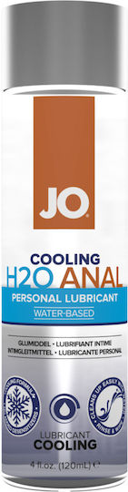 System Jo H2O Anal Personal Lubricant Water Based Cooling 120ml