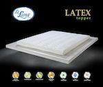 La Luna Single Bed Latex Mattress Topper Latex with Aloe Vera & Removable Cover 90x200x7cm