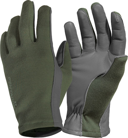 Pentagon Nomex Military Gloves Olive in Khaki color