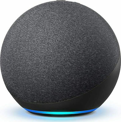 Amazon Echo (4th Gen) Charcoal Smart Hub με Ηχείο 2.1 Συμβατό με Alexa
