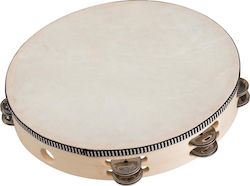 Soundsation Maple Tambourine With Natural Skin Head And Jingles Тамбура Soundsation Maple Tambourine With Natural Skin Head And Jingles Тамбура