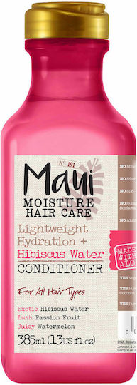 Maui Moisture Balsam De Păr Hidratare Ușoară + Apă De Hibiscus 385ml