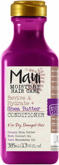 Maui Moisture Revive Hydrate + Shea Butter Balsam Hidratare pentru Toate Tipurile de Păr 385ml