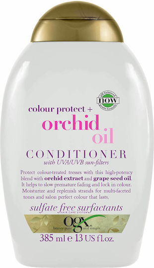 OGX Fade-Defying + Orchid Oil Conditioner Color Maintenance for Coloured Hair 385ml