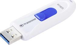 Transcend JetFlash 790 128GB USB 3.0 Stick Λευκό