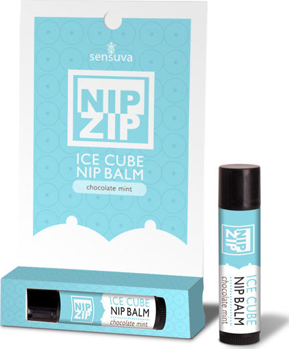 Sensuva Nip Zip Ice Cube Lip Balm Stimulation mit Duft Schokolade-Minze 4gr