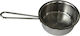 Stainless Sauce Pan Capacity 300ml with Diameter 10cm.