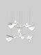 Flensted Mobiles Kinder Dekoratives Zimmermobil Weiß Engel 38x30cm