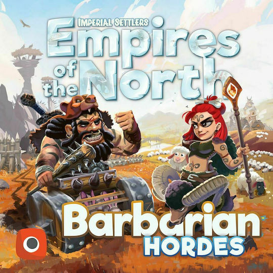Game Expansion Imperial Settlers: Empires of the North – Barbarian Hordes 10+ Years Old (EN) Portal Games