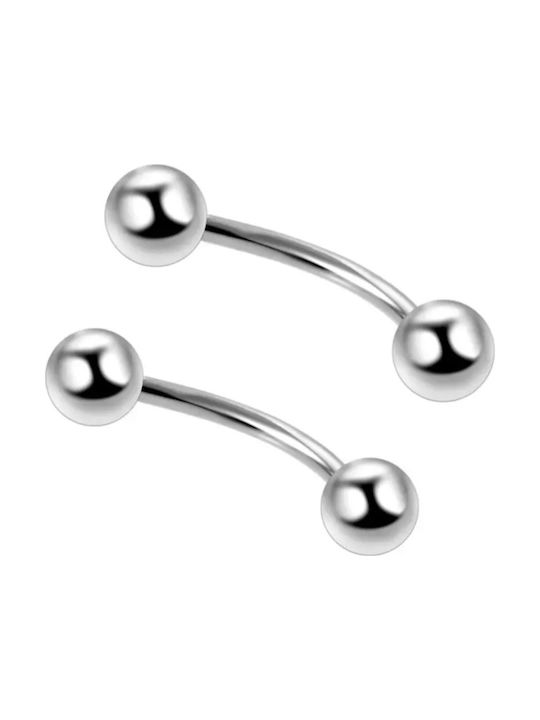 Steel piercings piercings hypoallergenic pair