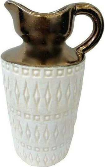 Oriana Ferelli Ceramic Vase GB19V003-L White Y24cm