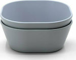 Mushie Baby Food Bowl Παιδικό Μπωλ made of Plastic Cloud 2pcs 2314043