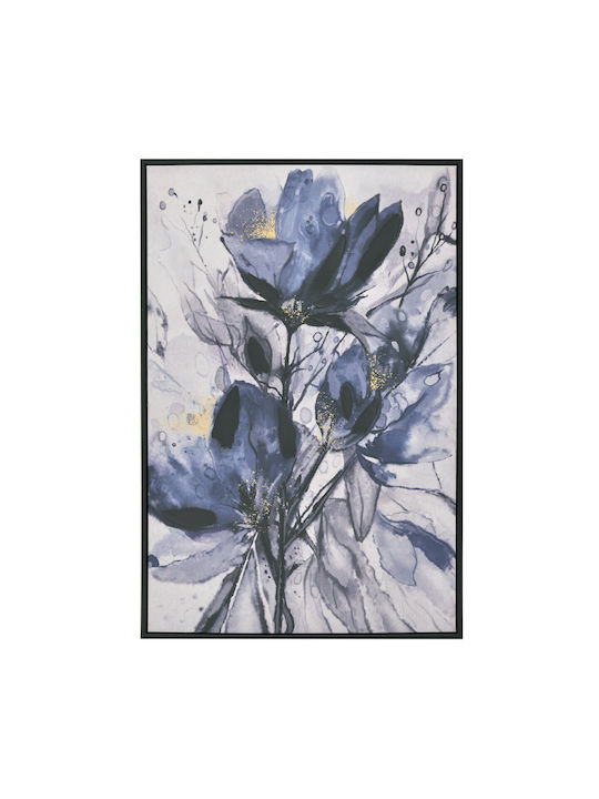 Inart Λουλούδια Πίνακας σε Καμβά 60x90cm