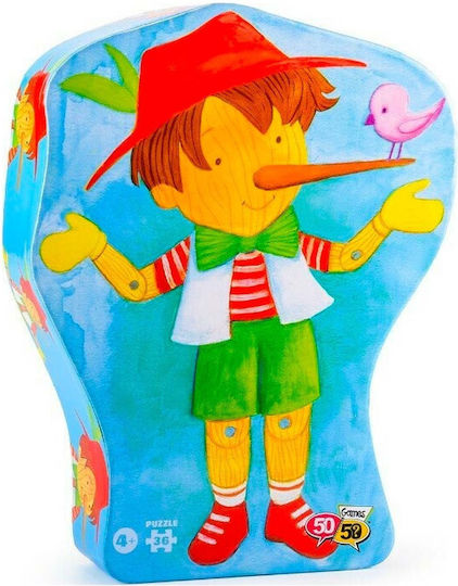 Kids Puzzle Pinocchio for 4+ Years 36pcs 50/50 Games