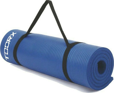 Toorx Στρώμα Γυμναστικής Yoga/Pilates Μπλε με Ιμάντα Μεταφοράς (172x61x1.2cm)