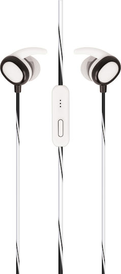 Setty Sport În ureche Handsfree cu Mufă 3.5mm Alb
