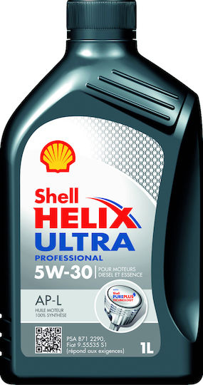 Shell Helix Ultra Professional AP-L Συνθετικό Λάδι Αυτοκινήτου 5W-30 1lt