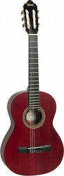 Valencia Classical Guitar 4/4 Wine Red