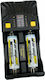 Armytek Uni C2 Зарядно Устройство За 2 Батерии Li-ion/Ni-Cd/Ni-MH/Ni-Zn Размер AA/AAA/D/18650/16340/26650/14500