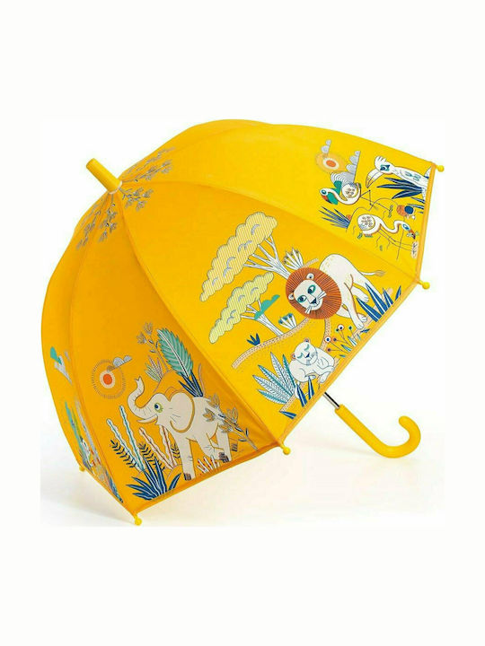 Djeco Safari Curved Handle Yellow 70cm