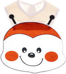 Baby Bibs Lady Bug Лигавник Тъкан със закопчалка за обръч и примка Оранжев