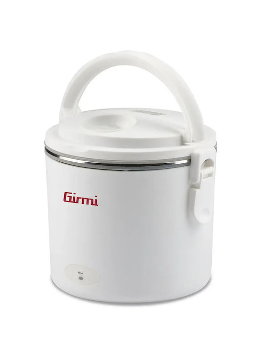 Girmi SC-0101 Elektrische Behälter Lunchbox Isolierte Lunchbox Inox White 700ml 1Stück