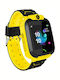 Factory Smartwatch Pentru Copii Cu GPS Și Cameră Galben
