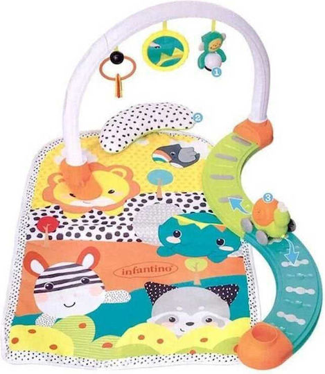 Infantino Watch Me Grow 3 in 1 Γυμναστήριο Δραστηριοτήτων για Νεογέννητα