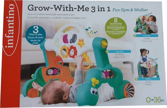 Infantino Grow With Me 3 in 1 Baby Playmat and Activity Gym for Newborns