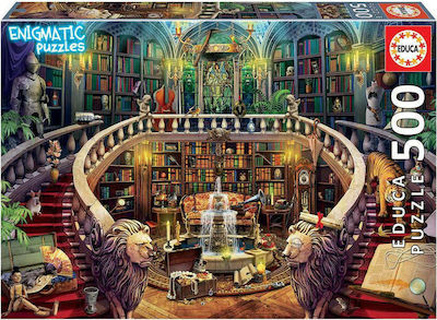 Mysterious Puzzle Old Library Puzzle 2D 500 Pieces