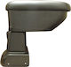 Cik Car Leather Armrest for Ford Transit Connect Facelift Black
