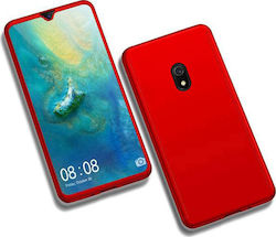 360 Full Cover Κόκκινη (Redmi 8A)