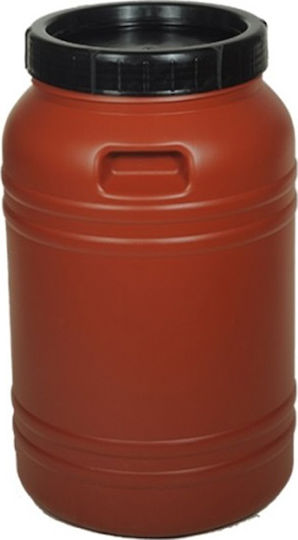 Miltoplast Plastic Barrel 100lt 68x47cm Plastic Container 120lt with Handles 2642001 miltoVX100/120