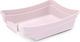 Imac Polly Λεκάνη Γάτας Ροζ Μ35 x Π25 x Υ10cm