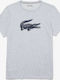 Lacoste Dri-Fit Athletic T-shirt Gray