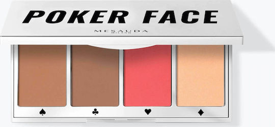 Mesauda Milano Poker Face Mehrzweck-gesichtspalette Make-up-Paletten und Sets für das Gesicht