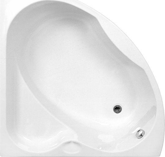Carron Bathrooms Bali CRN Γωνιακή Μπανιέρα Ακρυλική 120x120cm