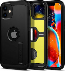 Spigen Armor Tough Plastic Back Cover Durable Black (iPhone 12 mini)