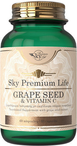 Sky Premium Life Grape Seed & Vitamin C 60 Mützen