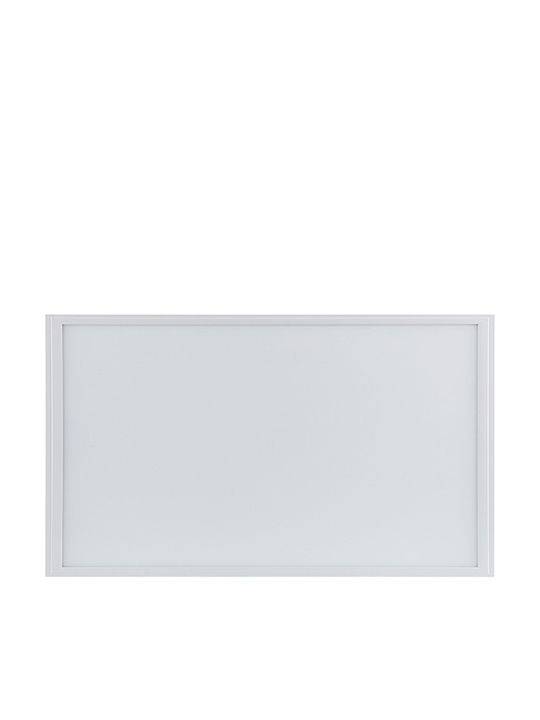 Aca Parallelogram Recessed LED Panel 40W with Cool White Light 119.5x29.5cm