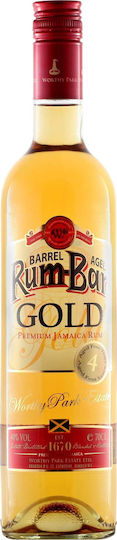 Rum Bar Gold Rum 4 Years 40% 700ml
